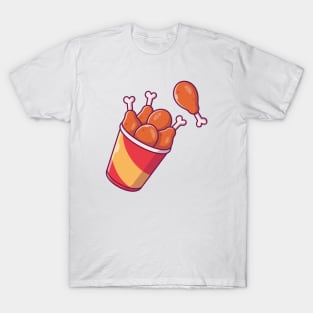 A cup fried chicken wings T-Shirt